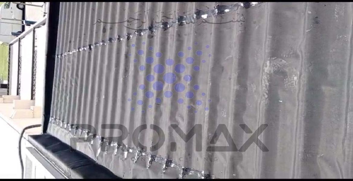Dubai Police - Al Awir Jail - Metal Roof Waterproofing Dubai UAE